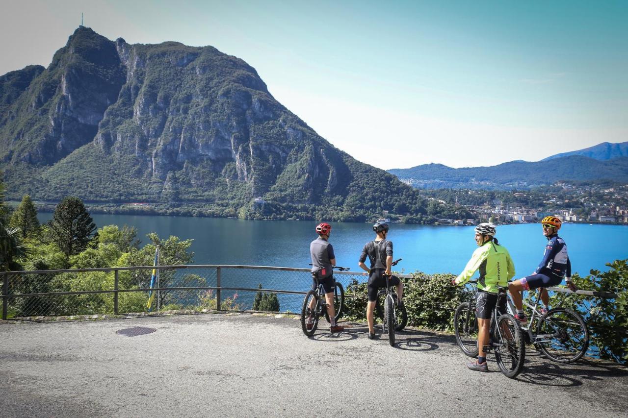 Residenza Lago Di Lugano Cima Kültér fotó